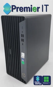 HP EliteDesk 800 G6 Desktop PC - Intel Core i7-10700 - 16GB RAM + 512GB NVMe - Picture 1 of 4