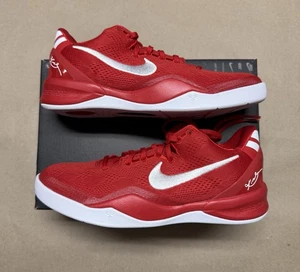 Nike Air Kobe 8 GS Rojo Universitario Zapatos de Baloncesto talla 6.5y ¡NUEVOS! - Imagen 1 de 6