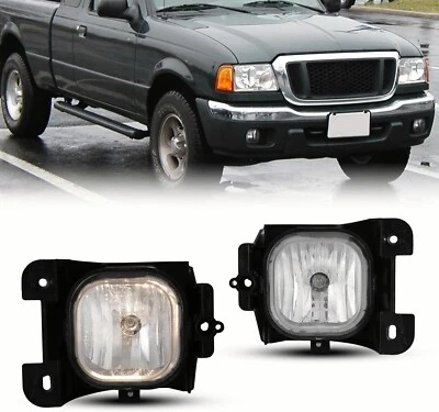 for 2004 2005 Ford Ranger Fog Lights Front Bumper Driving Lamps Replacement New - Image 1 of 4