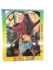 Adult Model & Porn Star Crystal Gunns 8x10 Sexy 14x Covergirl Auto To: Ken! - Picture 1 of 1