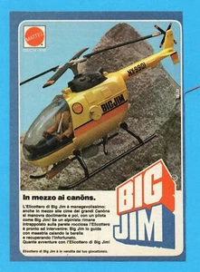 TOP981-PUBBLICITA'/ADVERTISING-1981-ELICOTTERO DI BIG JIM (A)-MATTEL-1 FOGLIO - Foto 1 di 1