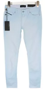 Diesel Black Gold Type-143 Slim Damen W26 L30 Blau Wachs Look Jeans - Bild 1 von 11