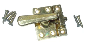 Vintage Flügel Fenster Befestigung Tansom Riegel Haken Schrank Möbel Teil USA - Bild 1 von 19