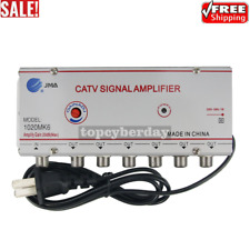 JMA 1020MK6 CATV Signal Amplifier Home Cable 1 Input 6 Outputs Nominal Gain 20DB