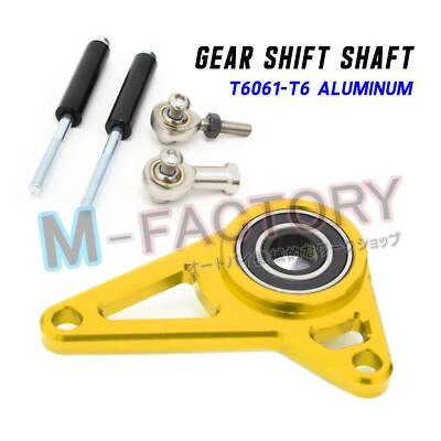 Soporte de eje de cambio Gilles dorado para Honda Grom 125 2021-2023 21 22 23 Foto 1 de 4