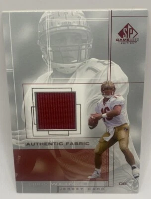 2001 Upper Deck SP Game Used Chris Weinke Florida State Seminoles #16 Authentic  - Image 1 of 3
