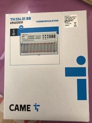 BPT TH/124.01 BB Cronotermostato Elettronico Giornaliero da Parete - Bianco - Immagine 1 di 2