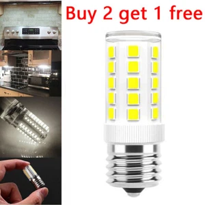 E17 LED Bulb Microwave Oven Light Dimmable 4W Natural White 6000K Light New - Picture 1 of 12