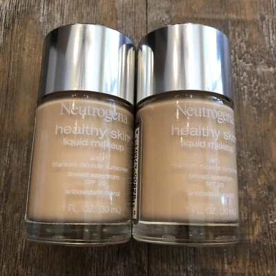 Neutrogena Healthy Skin Liquid Makeup, Classic Ivory 10, SPF 20, 1 oz  Set Of 2 - Image 1 of 4