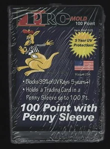 Pro-Mold 100pt Sleeved Card Size Magnetic Trading Card Holder with Penny Sleeve - Picture 1 of 2