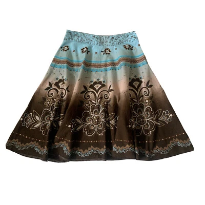 Target Women’s Skirt Size 8 Cotton A-Line - Image 1 of 4