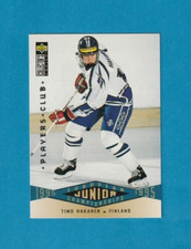 1995-96 Collector's Choice PLAYERS CLUB # 327 Timo Hakanen TEAM FINLAND