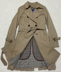Burberry Blue Label Women's Trench coat w/Liner Color Beige Asian Fit 38(XS) - Picture 1 of 22