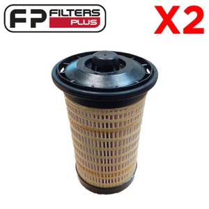2 x EF9465 Particle Max Pro Fuel Filter Fits Caterpillar Excavators - 509-5694 - Picture 1 of 1