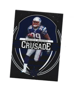 2006 Leaf Rookies Stars Rookie Crusade Blue #2 Laurence Maroney PATRIOTS  /500 - Picture 1 of 2