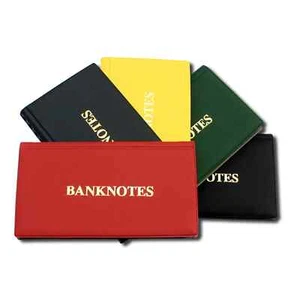 Banknotes Collection Album 20 Pages Notes Book Schulz Banknote Money Folder - Picture 1 of 16