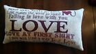 "Love"   Tapestry Pillow ~~ Great  Wedding Or Anniversary Decor!!!