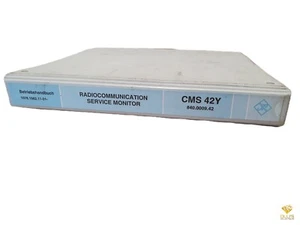 Rohde & Schwarz CMS 42Y Monitor serwisowy Instrukcja operacyjna jak CMS 57 - Zdjęcie 1 z 11