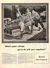1943 WW2 AD ANSCO Film and Cameras , Kids collect paper scrap for war 100519