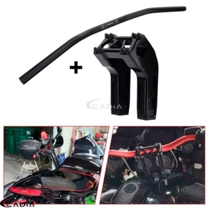 Elevador de manillar de 1" para Harley Softail Dyna Sportster XL Touring Glide Club Style - Imagen 1 de 12