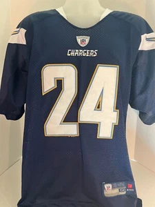 Camiseta deportiva cosida Reebok de los jugadores de los San Diego Chargers Ryan Mathews #24 talla 50 - Imagen 1 de 15
