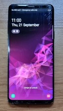 Samsung Galaxy S9+ SM-G965F - 128GB - Midnight Black (Unlocked) - Cracked Dot