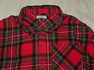 MAGELLAN OUTDOORS 2XL LONG SLEEVE BUTTON FRONT FLANNEL SHIRT COTTON plaid - Picture 1 of 3