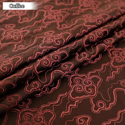 Китайское платье дамасская ткань парча имитация шелка кимоно шитье по метрам - Изображение 1 из 4