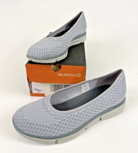 Merrell Form 2 Women's Shoes Mesh Comfort Slip On Grey Gray Size 9 M New In Box - Picture 1 of 10