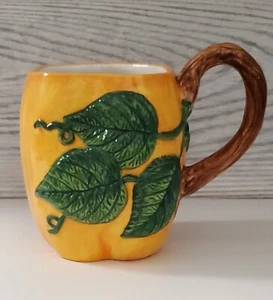 Fitz & Floyd OCI Herbst Halloween Thanksgiving Kürbis mit Stiel Becher Vintage - Bild 1 von 4