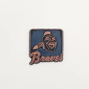 Calamita frigo gomma Atlanta Braves vintage baseball da collezione MLB tifoso sportivo - Foto 1 di 4