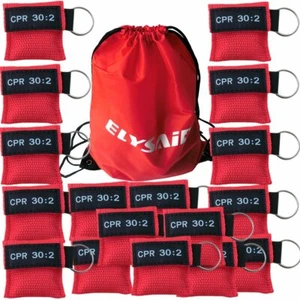Hot Sales 250 pcs/pack Rescue CPR Mask CPR 30:2 Emergency First Aid With 2 Bags - Picture 1 of 18