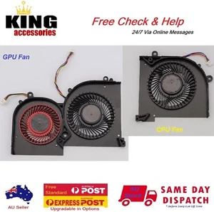 Cooling Fan for MSI GS65 GS65VR 8SE 8SF 8SG 8RE 8RF MS-16Q1/Q2/Q3 Series 4 Pin - Bild 1 von 4