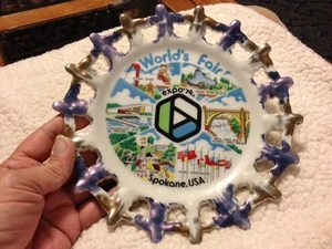 Worlds Fair Expo '74 Spokane,USA Collector Plate - Picture 1 of 4