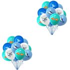 2 Sets Hai-Wal-Delphin-Ballon -Kit Gefälligkeiten Für Geburtstagsfeiern