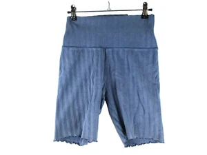 Aerie Offline Bike Shorts Women M Blue 37-734 - Picture 1 of 13