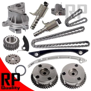 Timing Chain Kit Camshaft Solenoid Water Pump For Ford Galaxy Mondeo GAS 2.0L - Picture 1 of 10