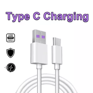 USB-C Type C Data & Charger Cable Fast Charging For Samsung Huawei Xiaomi Google - Picture 1 of 13
