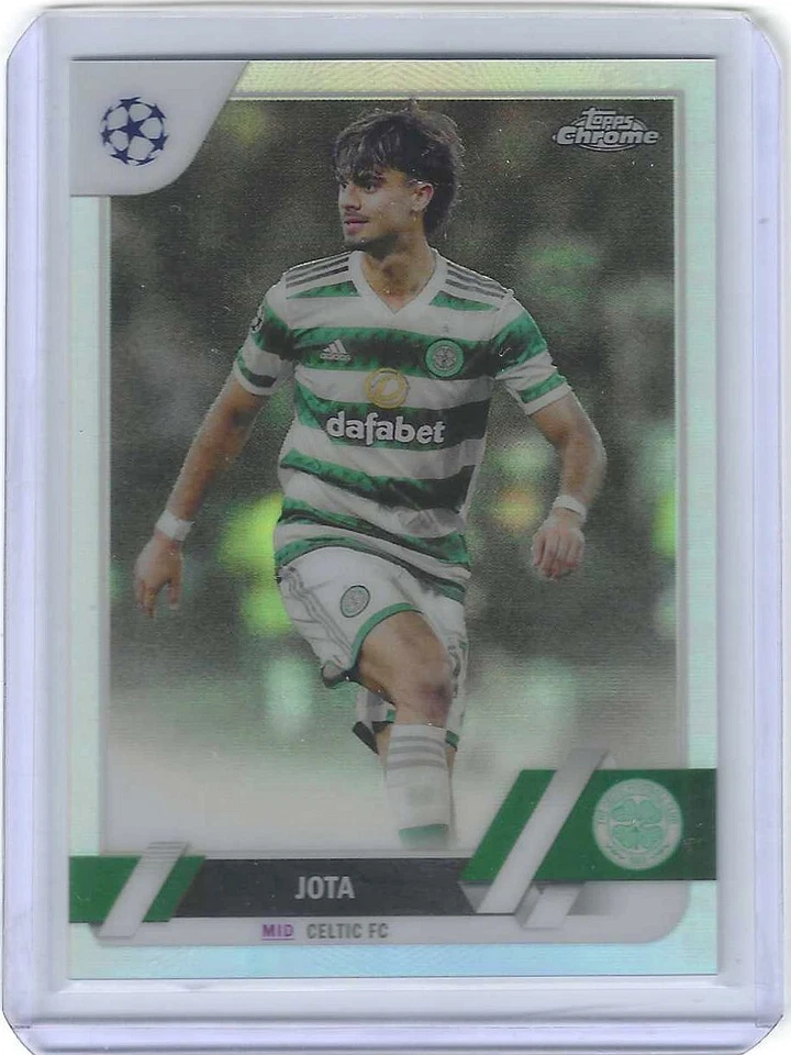 2022-23 TOPPS CHROME UEFA JOTA REFRACTOR #17 CELTIC - Image 1 of 1