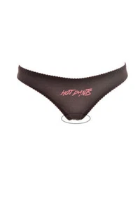 AGENT PROVOCATEUR Womens Briefs Elastic Unique Design Black Size S - Picture 1 of 4
