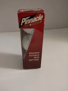 NEW Pinnacle Extreme Cut Proof Golf Balls Pack of 3 - Picture 1 of 6