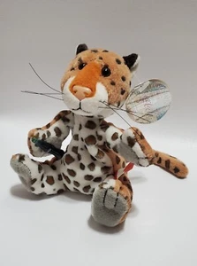 Vintage 2000 Coca-Cola International Promo Bean Bag Plush, Jose Jaguar, Peru - Picture 1 of 11