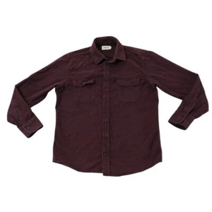 Taylor Stitch Button Down Shirt Mens 40 Red Yosemite Flannel Nutmeg Donegal - Picture 1 of 8