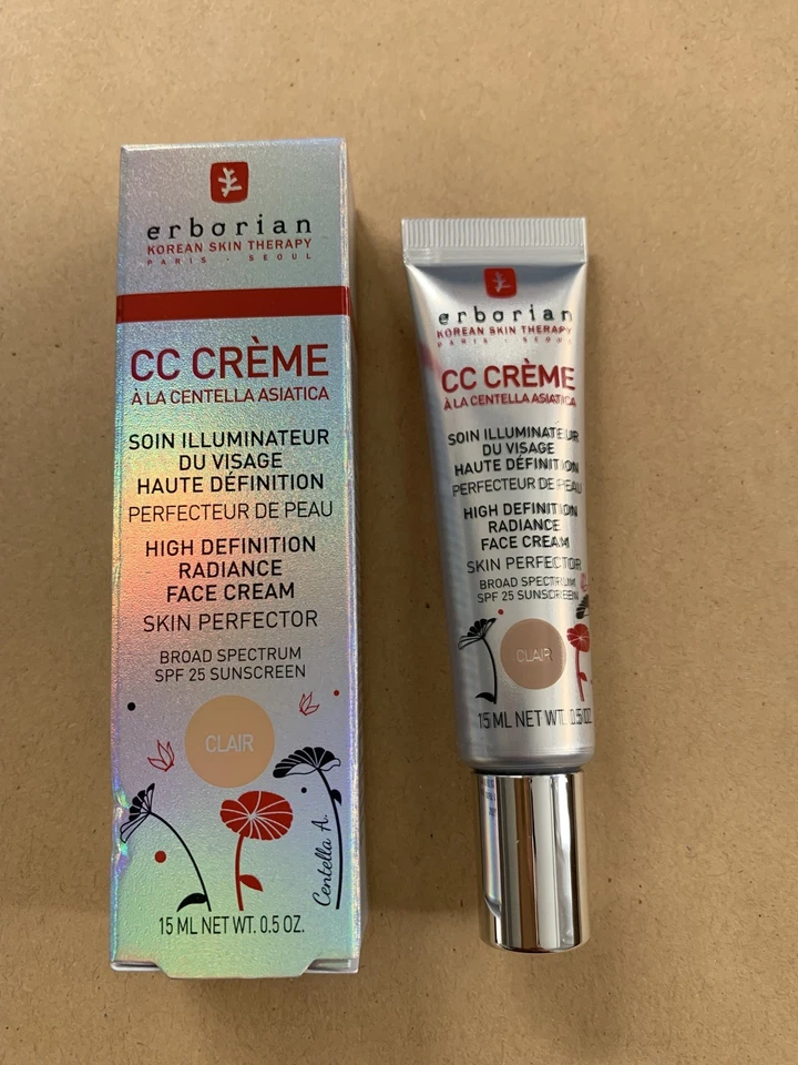 Erborian CC Cream With Centella Asiatica –High Definition Radiance Cream- CLAIR - Image 1 of 4