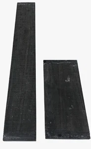 Luthier Combo Pack Gaboon Ebony Wood Guitar Fingerboard Headplate Hardwood Blank - Picture 1 of 1