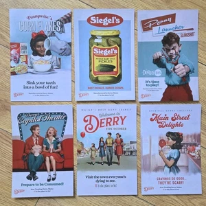 Willkommen in Derry HBO Max Promo Postkarten Set komplett 6 Karten SDCC 2024 Pennywise - Bild 1 von 18