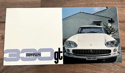 Ferrari 330 GT 1964 folleto de ventas doble faro Foto 1 de 4