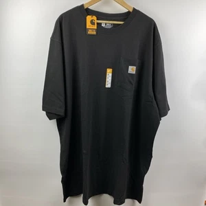 Carhartt Heavyweight loose fit pocket tee T-shirt NEW WITH TAGS Black 2XL Tall - Picture 1 of 6