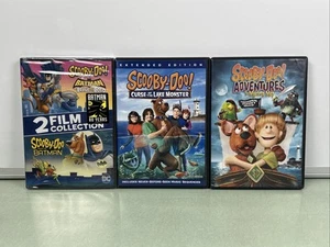 Scooby-Doo DVD Movies Curse Of The Lake Monster The Mystery Map Batman Lot - Picture 1 of 5
