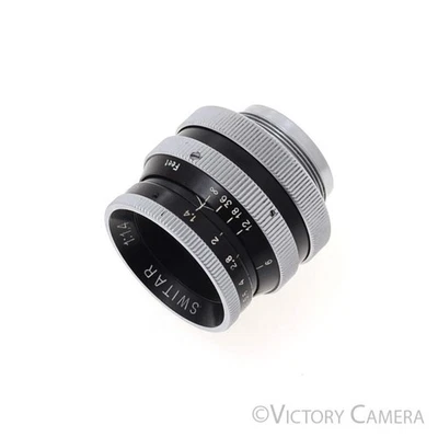Kern-Paillard SWITAR 25mm f1.4 AR C Mount 16mm Lens for Bolex H16 [EXC+] - Image 1 of 4